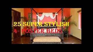 25 Super Stylish 4-Poster Beds