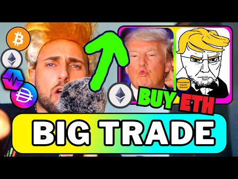 ⚠️ BREAKING 🚀 Donald Trump BUYS Ethereum, SELLS Bitcoin !! (Major News) (Big Crypto Bill)