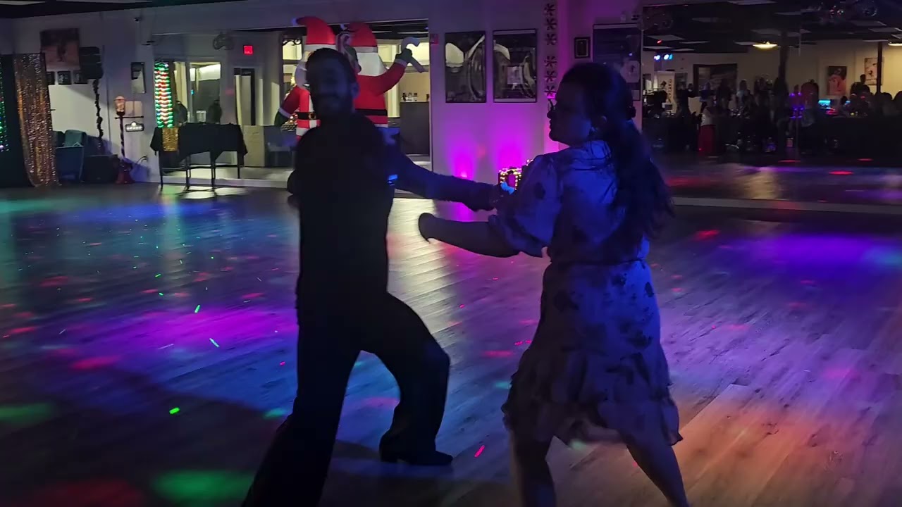 Waltz Show by Allison & Davy at our Christmas Party 2025 🎄🎁