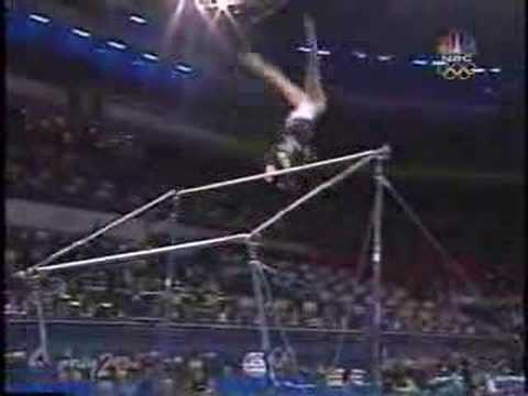 Amy Chow - 2000 Olympics Team Finals - Uneven Bars