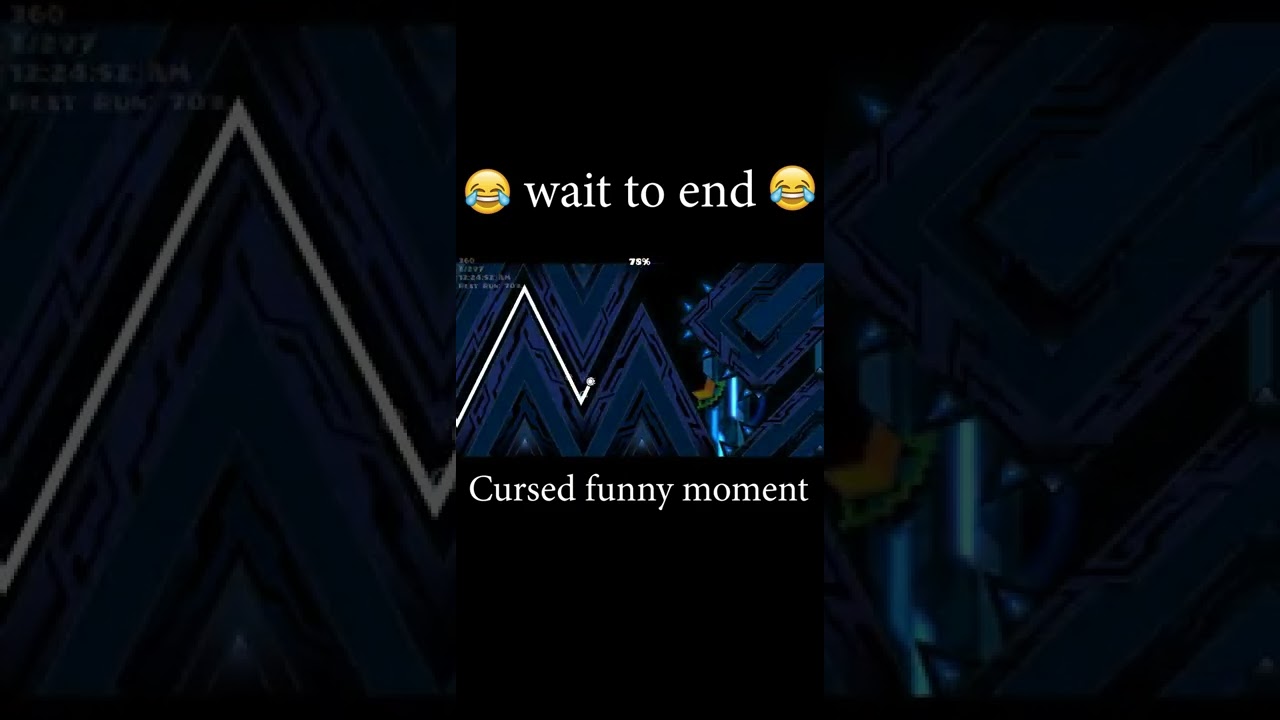 CURSED FUNNY MOMENT #gd #geometrydash #cursed #funny
