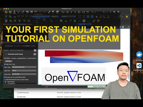 Run Your Absolute First Simulation OpenFOAM Tutorial (Part 1.1 - OpenFOAM Beginner Series)