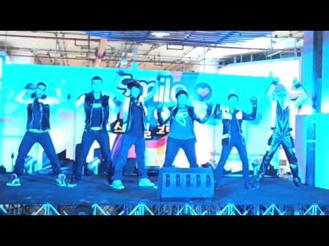 120929 E'x'E cover B.A.P @ Smile Korea