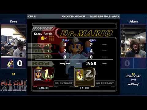 Ascension - Jakpox (Dr. Mario) vs Fancy (Falco) - Pools