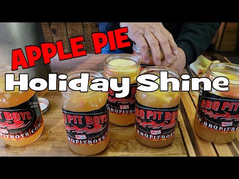 Apple Pie Holiday Shine Liqueur | Recipe | BBQ Pit Boys