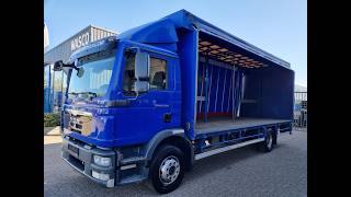 Camion rideaux coulissants MAN TGM 15.250 Drankenwagen / Huifzeil / LBW 2000kg / Euro5 | Image 4 - Autoline