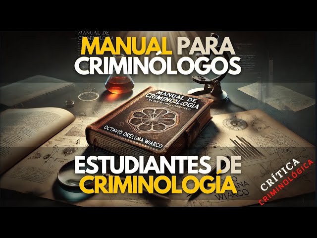 Vídeo relacionado con Manual práctico de criminología aplicada: Contiene formularios de informes y dictámenes (Manual Universitario)