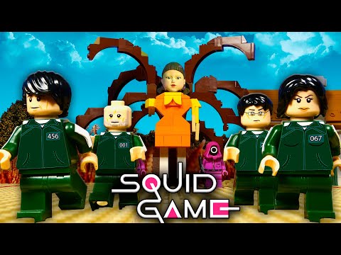 LEGO Самоделка ИГРА В КАЛЬМАРА / ЛЕГО Squid Game MOC
