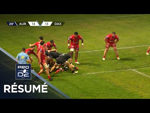 PRO D2 Saison 2025-2026 J07 - Résumé Stade Aurillacois - US Dax