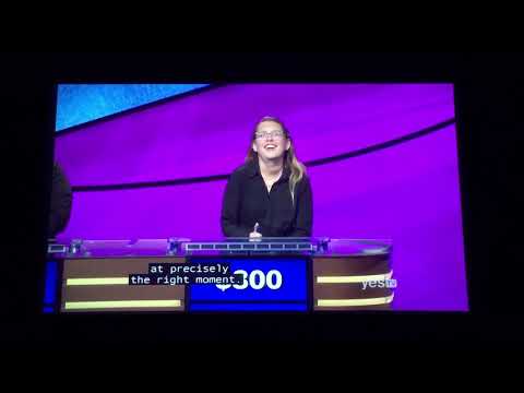 Jeopardy, Kevin Boettcher Day 4 - 1st Daily Double found (10/4/19)