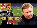 Fifa 23 ⚽️ How to tiki taka: Vol 2 - FC Barcelona Defensive Tactics & Formations