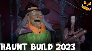 Halloween 2023 Haunted House Build Part 3 (Roof and Graveyard Complete!)