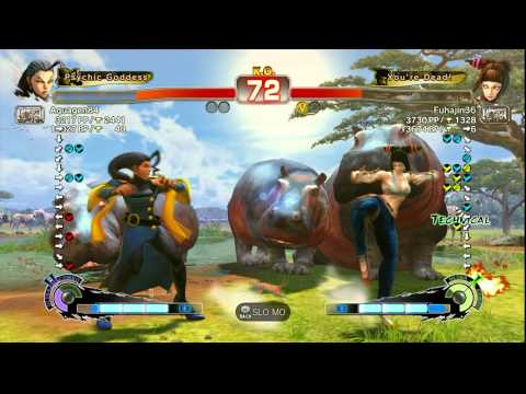 USFIV~ Juri (Fuhajin36) vs.  Rose (Aquagen84) HD