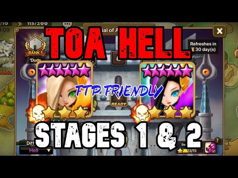 TOA HELL STAGES 1 & 2 -FTP FRIENDLY -SEARA & GIANA- AUGUST 2021