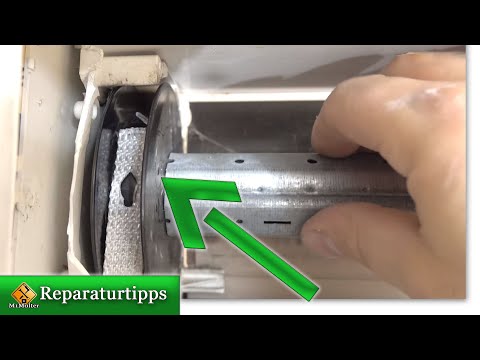 Rollladengurt austauschen / Rollladengurt selber wechseln