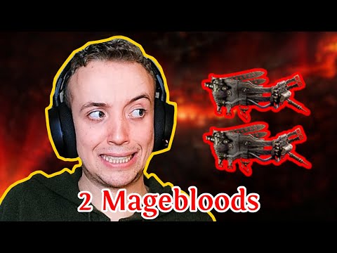 PATH OF EXILE 3.17 - DOUBLE CORRUPTING 2 MAGEBLOODS - 800 EXALTS ON THE LINE!!