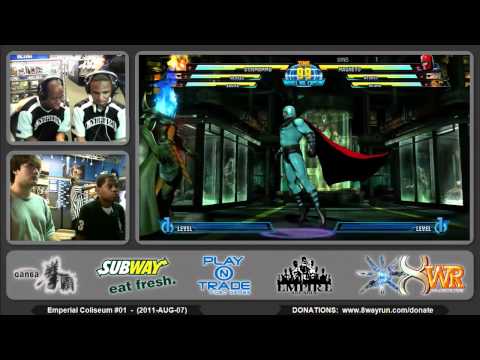Empirial Coliseum #01 - MvC3 L4 - Shine VS Flux