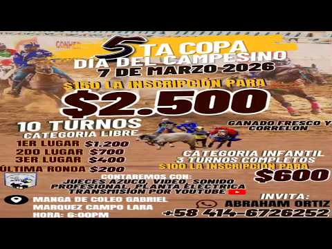 5TA COPA DIA DEL CAMPESINO