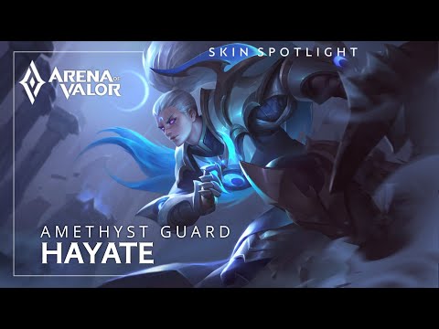 Skin Spotlight: Hayate —  Amethyst Guard | Arena of Valor