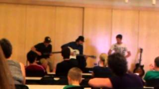 The Bums perform a tune by Classic Crime