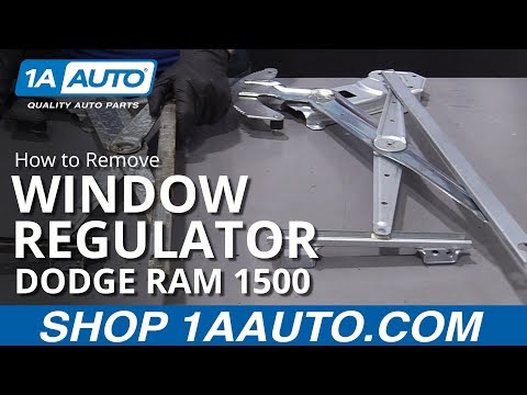How to Replace Window Regulator 94-02 Dodge Ram 1500
