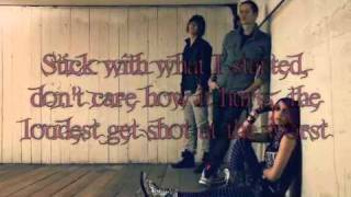 Up In Flames - Icon For Hire (Lyrics On Screen)