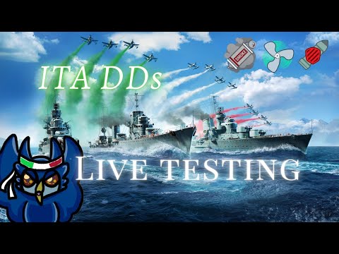 Lets Make These ITA DDs Work!  EU CC WoWs Legends