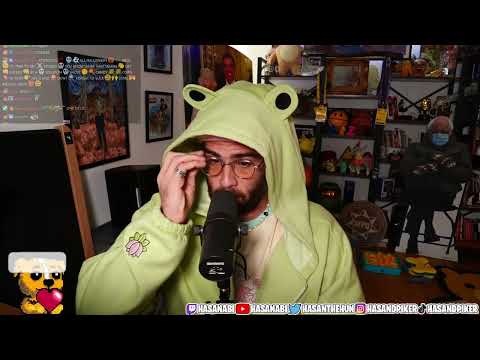 HasanAbi October 31, 2023 – Israel Palestine, Houtis rocket attack, Gaza, Jordan Peterson, Cosplay!