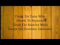 Lirik Lagu Tinak Tin Tana | Mann (1999) | Udit Narayan & Alka Yagnik | #aamirkhan #manishakoirala