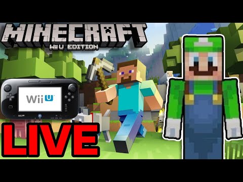 EPIC LIVE: Minecraft Wii U Edition Madness!