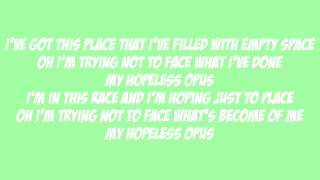 Imagine Dragons - Hopeless Opus Lyrics