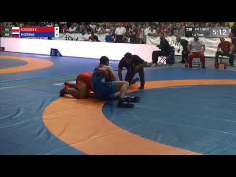 1/2 FS - 125 kg: K. KOSCIOLEK (POL) v. A. KHIZRIEV (RUS)
