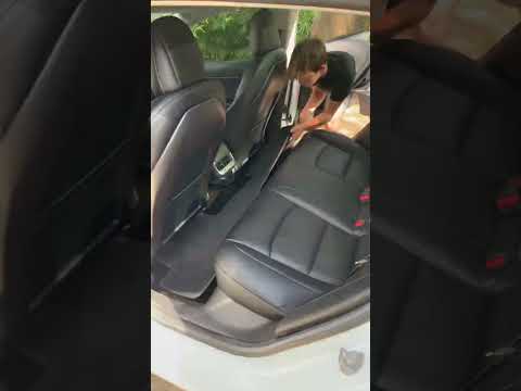 Installing our new LASFiT all weather floor mats. #tesla #teslamodel3 #autodetailing #weathertech