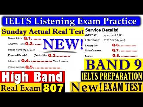 IELTS LISTENING PRACTICE TEST 2026 WITH ANSWERS | 11.01.2026