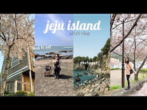 4 DAYS IN JEJU & UDO ISLAND | hiking hallasan, osulloc, best local food!