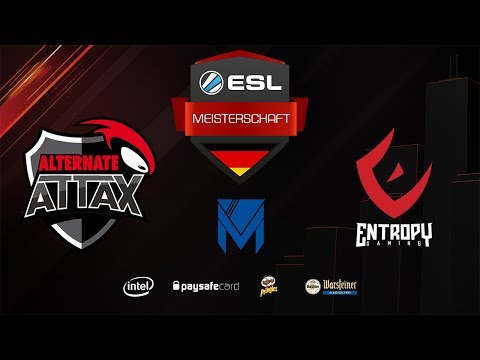 CS:GO - Alternate aTTaX vs. Entropy Gaming - ESL Sommermeisterschaft 2018 - Tag 2 - Mirage