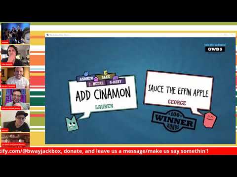 BE MORE CHILL Broadway Jackbox - April 10, 2020