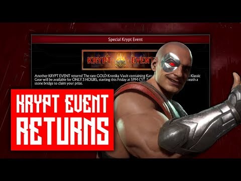 Mortal Kombat 11 - Kano Krypt Event location In comments (No longer available)