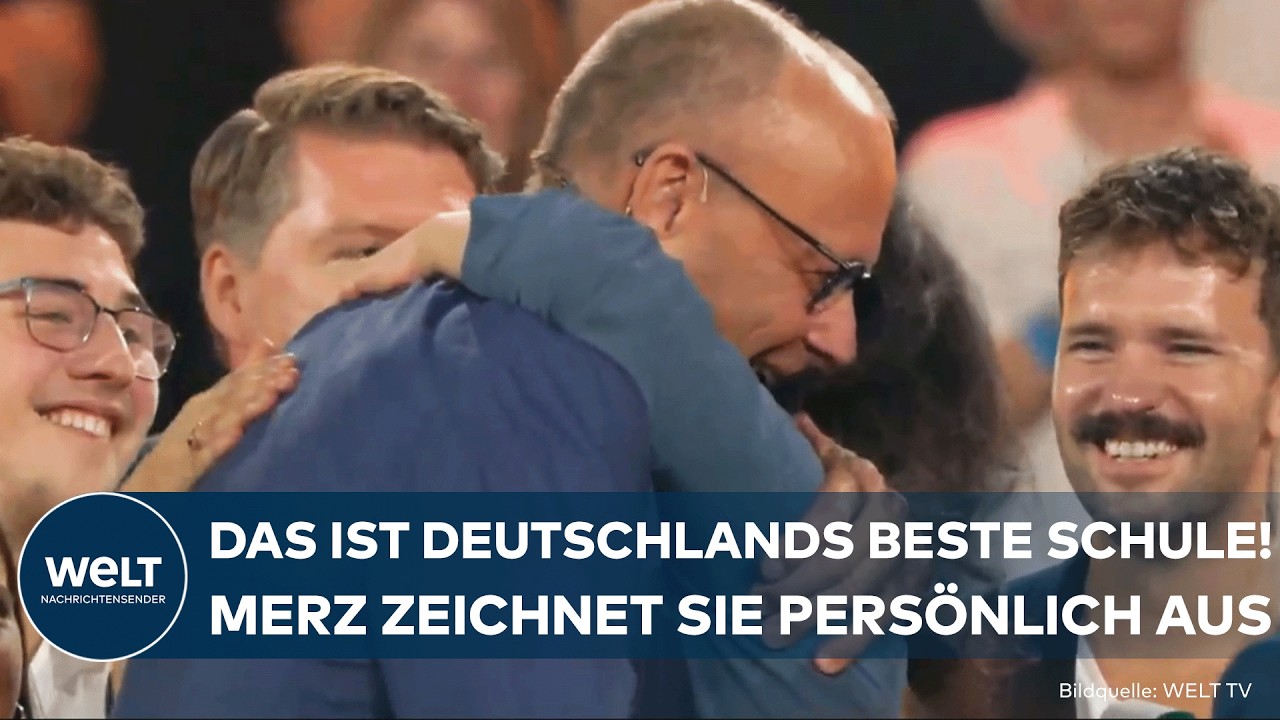 DEUTSCHER SCHULPREIS: Merz zeichnet beste Schule aus! Das sagt der Kanzler über Deutschlands Lehrer