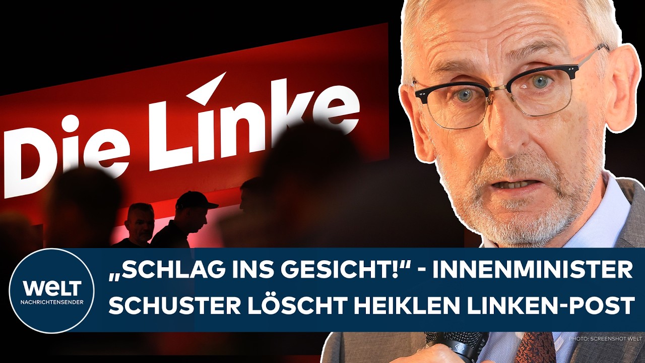 LINKE GEHT JURISTISCH VOR: Innenminister Schuster löscht Instagram-Post! "Schlag ins Gesicht!"