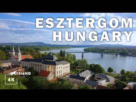 Hungary's Tallest Church! 🇭🇺 Esztergom 4K Walking Tour on Sunny Summer Day | Relaxing LoFi Ambience