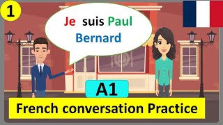 Dialogue en Français pour les Débutants! Niveau A1 - #1 - French Dialogue