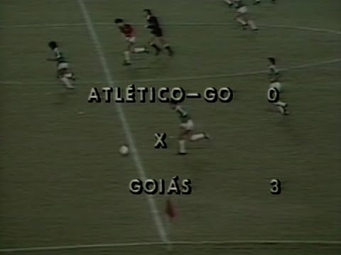Goiás 3 x 0 Atlético | Campeonato Goiano 1980