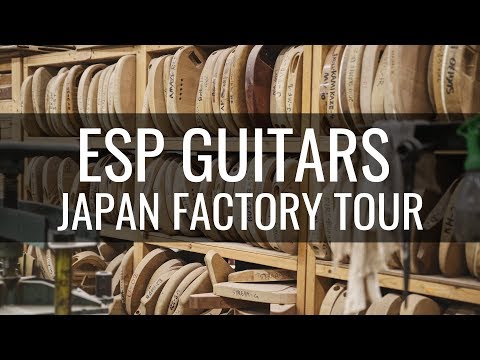 ESP Guitars - Japan Custom Shop & E-II Factory Tour