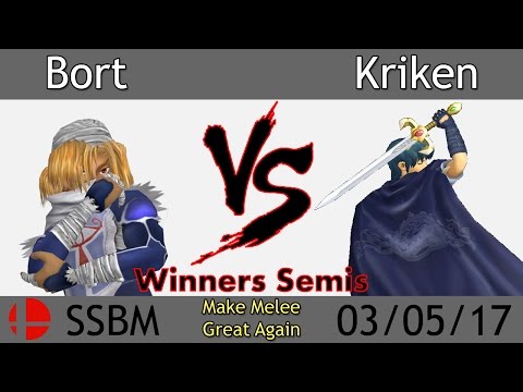 Make Melee Great Again Bracket - Bort (Sheik) vs Kriken (Marth)