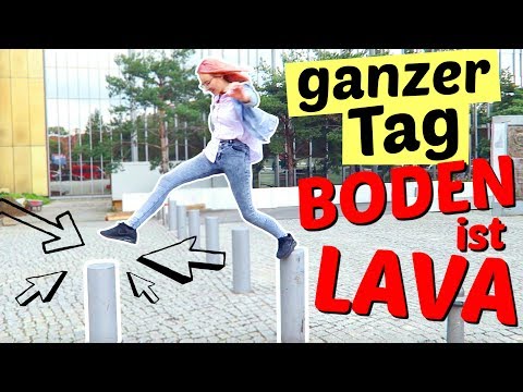 Ein kompletter Tag "DER BODEN IST LAVA" 🔥 | ViktoriaSarina