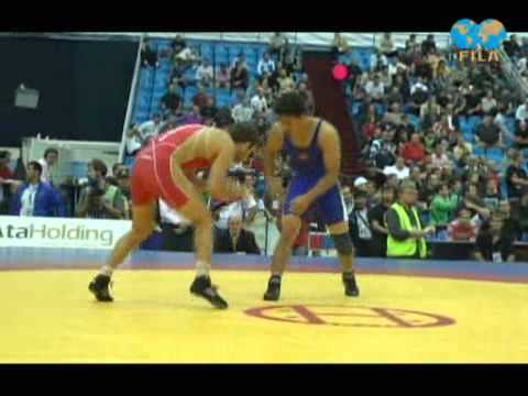 KUDUKHOV Besik (RUS) -- NADYRBEK UULU Ulan (KGZ)  1/4 Finale