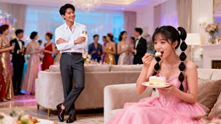 CEO Never Smiled From Birth!Till see Poor girl Sneaking to eat birthday cake!Shocked!He Smiled!