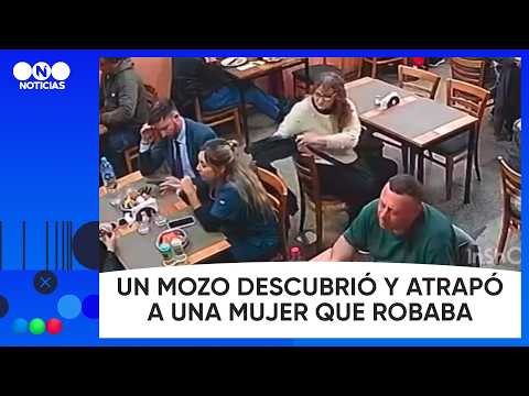 EL MOZO QUE SE VISTIÓ DE HÉROE: ATRAPÓ A UNA MUJER QUE ROBABA UNA CARTERA #TelefeNoticias
