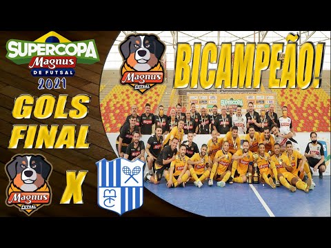 MAGNUS BICAMPEÃO! Gols Magnus X Minas | FINAL | Supercopa de Futsal 2021 (28/02/2021)